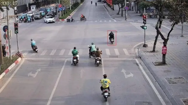 Phát hiện hơn 170 vi phạm giao thông qua camera AI